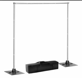 Heavy Duty Pipe and Drape Frame Kit 10x10ft Adjustable Height/Width