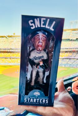 Blake Snell 2025 World Champion Starters Bobblehead