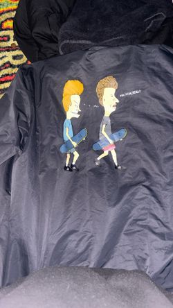 Rare Beavis And Butthead Adidas Windbreaker