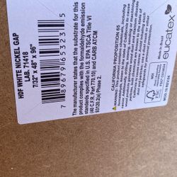 10 Sheets Of 4 X 8 White Paneling