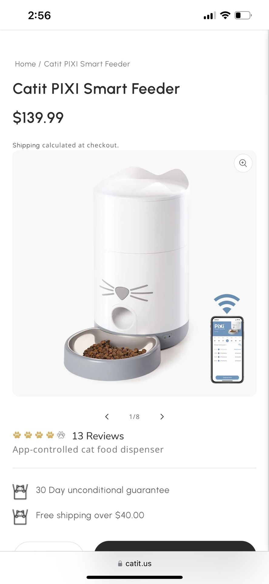 Smarty Cat Feeder 