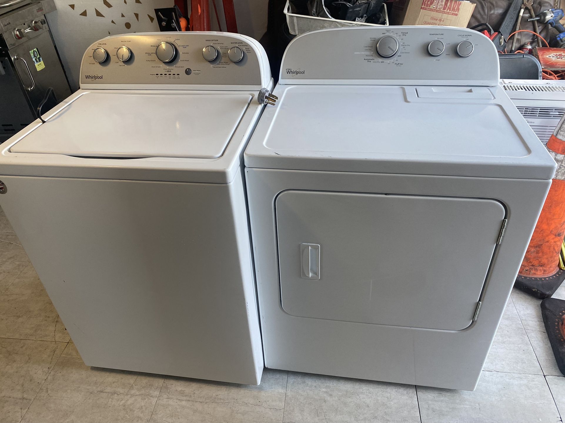 Washer And Dryer