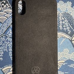 Suede iPhone X, XS Phone Case