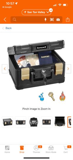 Honeywell Fire Resistant Safe