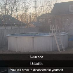 18ft above ground pool