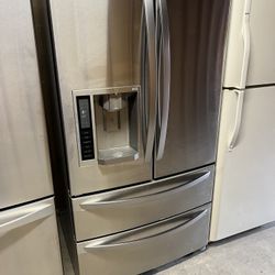 LG 4 Door Stainless Steel Refrigerador
