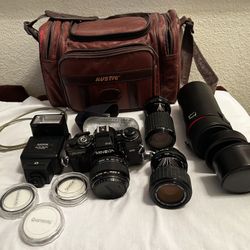 Minolta X-700 Camera Package