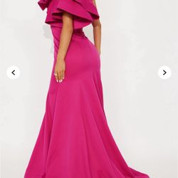 Pink formal dress 