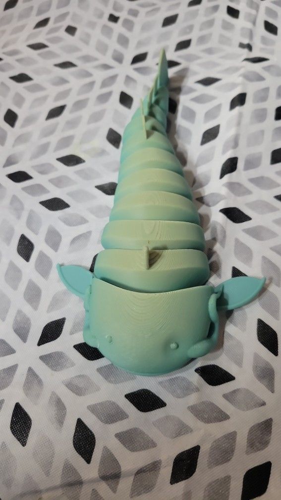 3d Printed Articulating Catfish