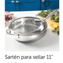 Sarten De 11 De Princess House Triply 