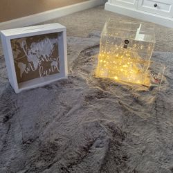 Gift Card Light Up Box/ Honey Moon Fund Box 