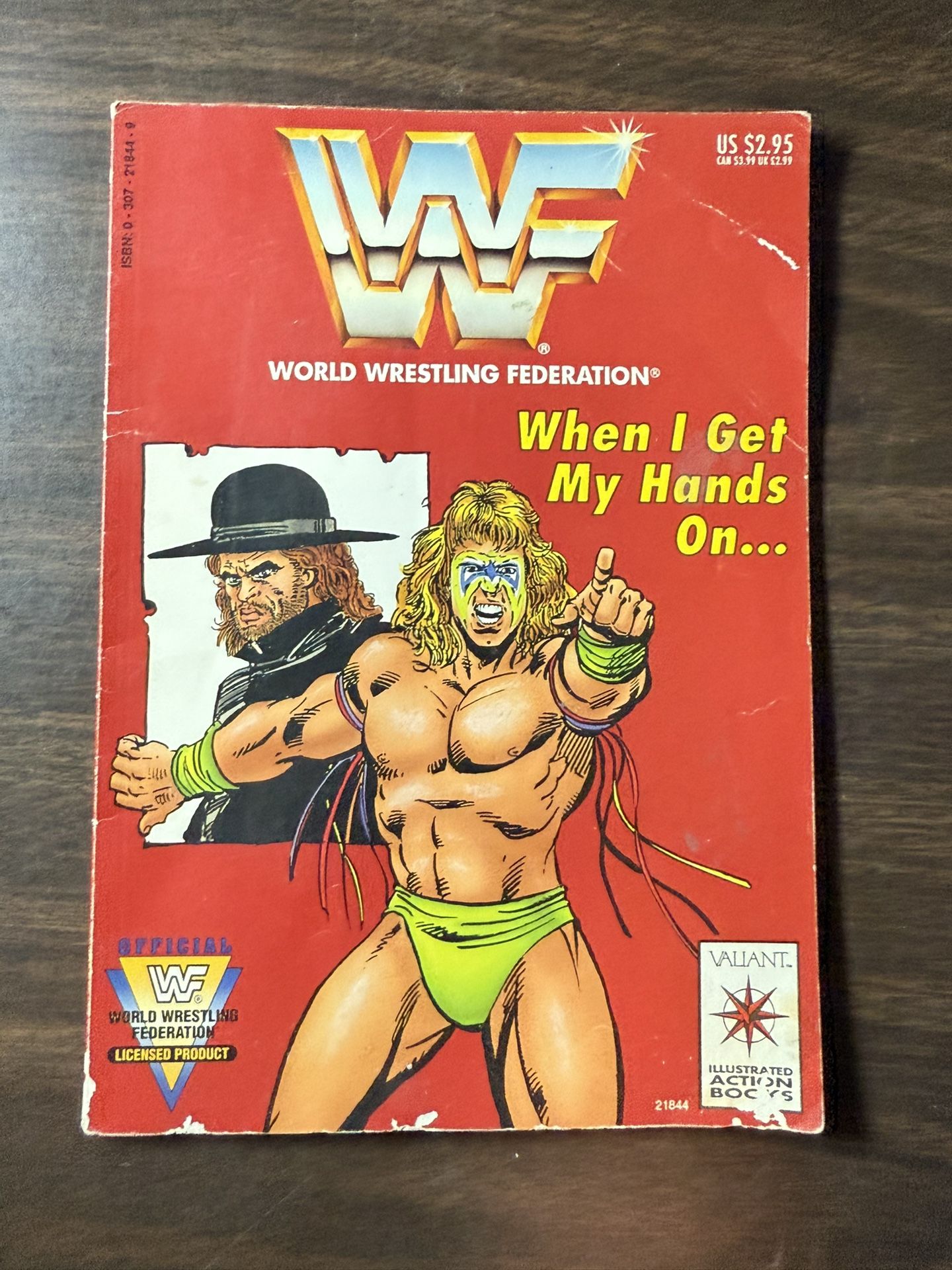 Vintage World Wrestling Federation When I Get My Hands On… 1991 WWF Comic Book