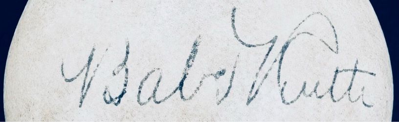 Yankees BABE RUTH & LOU GEHRIG AUTOGRAPHED