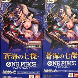 ONE PIECE “The Azure Sea's Seven" (OP-14) Japanese 