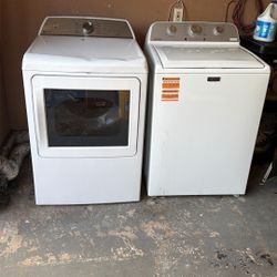 General Electric Washer N Maytag dryer