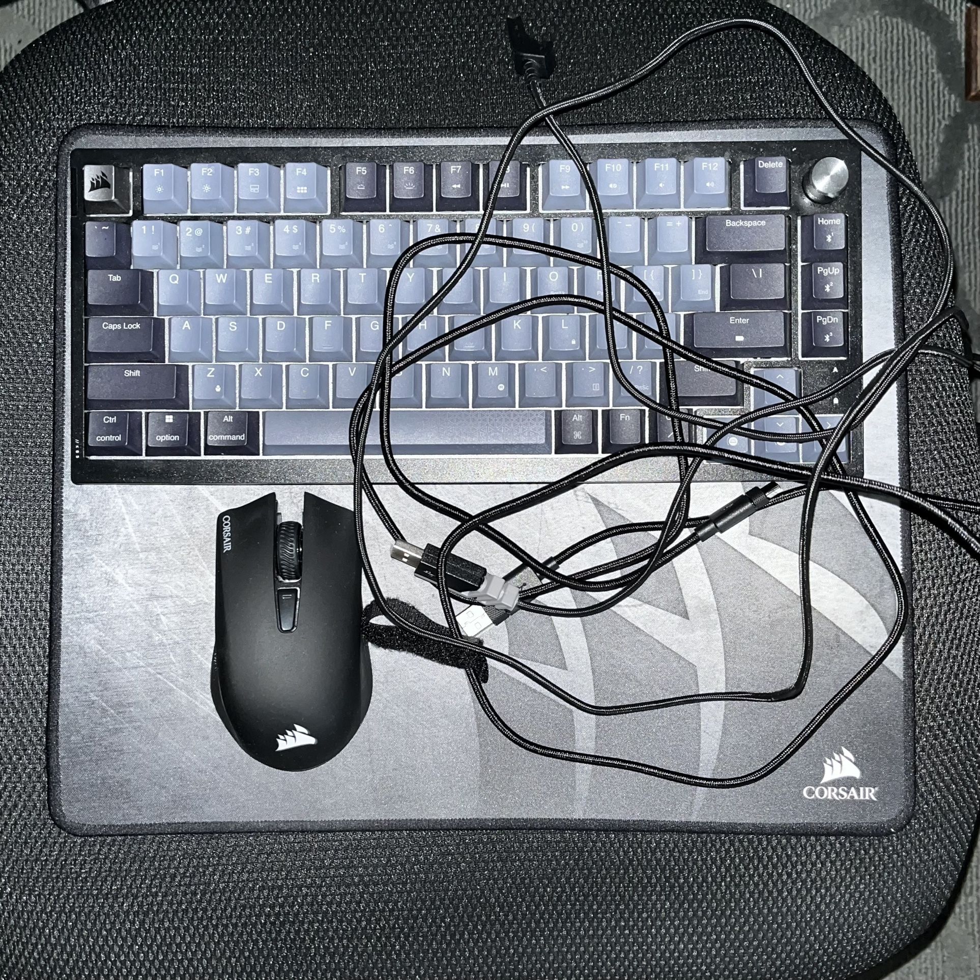 Corsair Wireless Keyboard + Mouse Bundle Like New