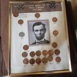 Wheat penny ear Lincoln