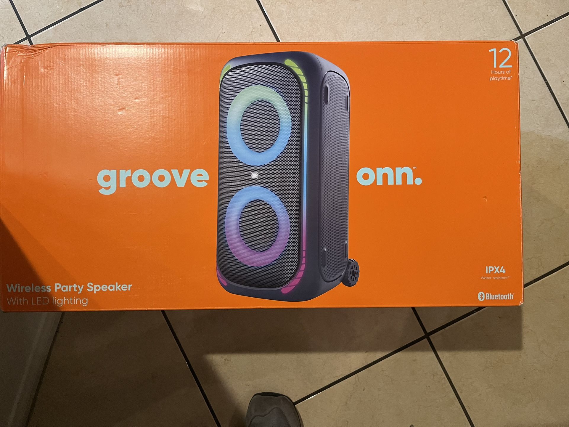 Onn Large Party Speaker Gen 2 (BRAND NEW)