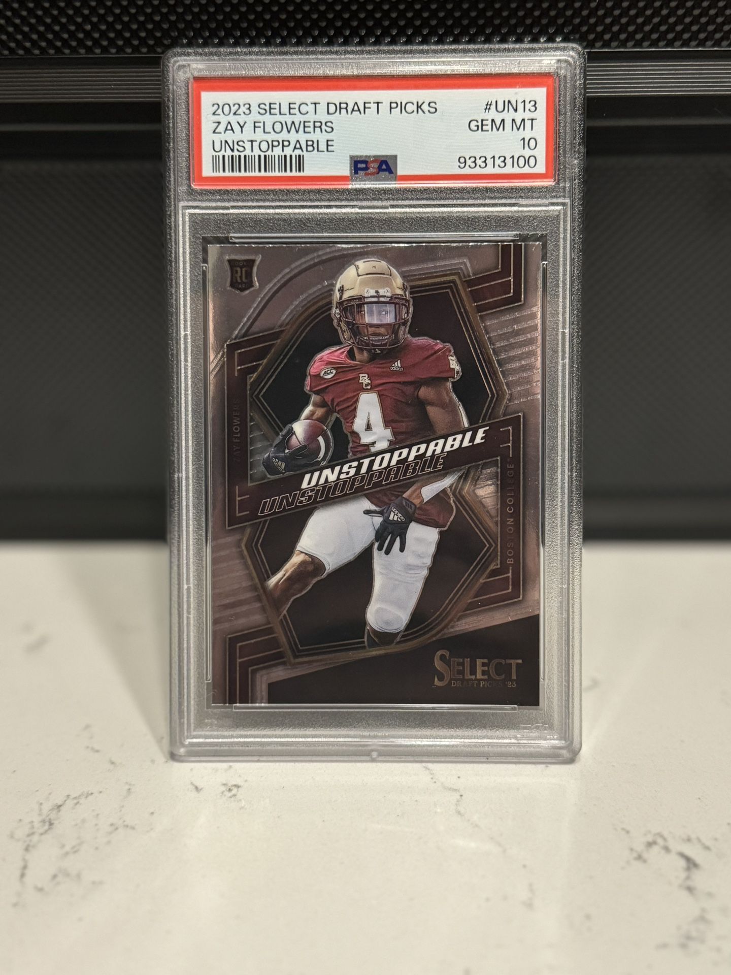 PSA GEM MT 10 Zay Flowers Rookie
