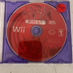 Wii Game Mental Slug