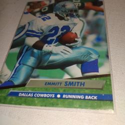 1992 Fleer Ultra Card Number 88 Emmitt Smith