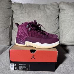 Jordan 12 Bordeaux Size 8 