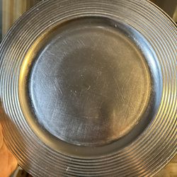 Charger plates - Silver 
