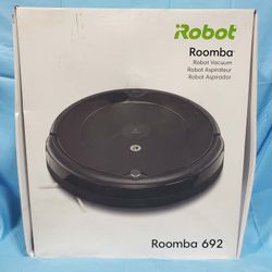 IRobot Roomba 692 Robot Vacuum - Wi-Fi Connectivity, Personalized Cleaning Recommendations, Works with Alexa, Good for Pet Hair, Carpets, Hard Floors,