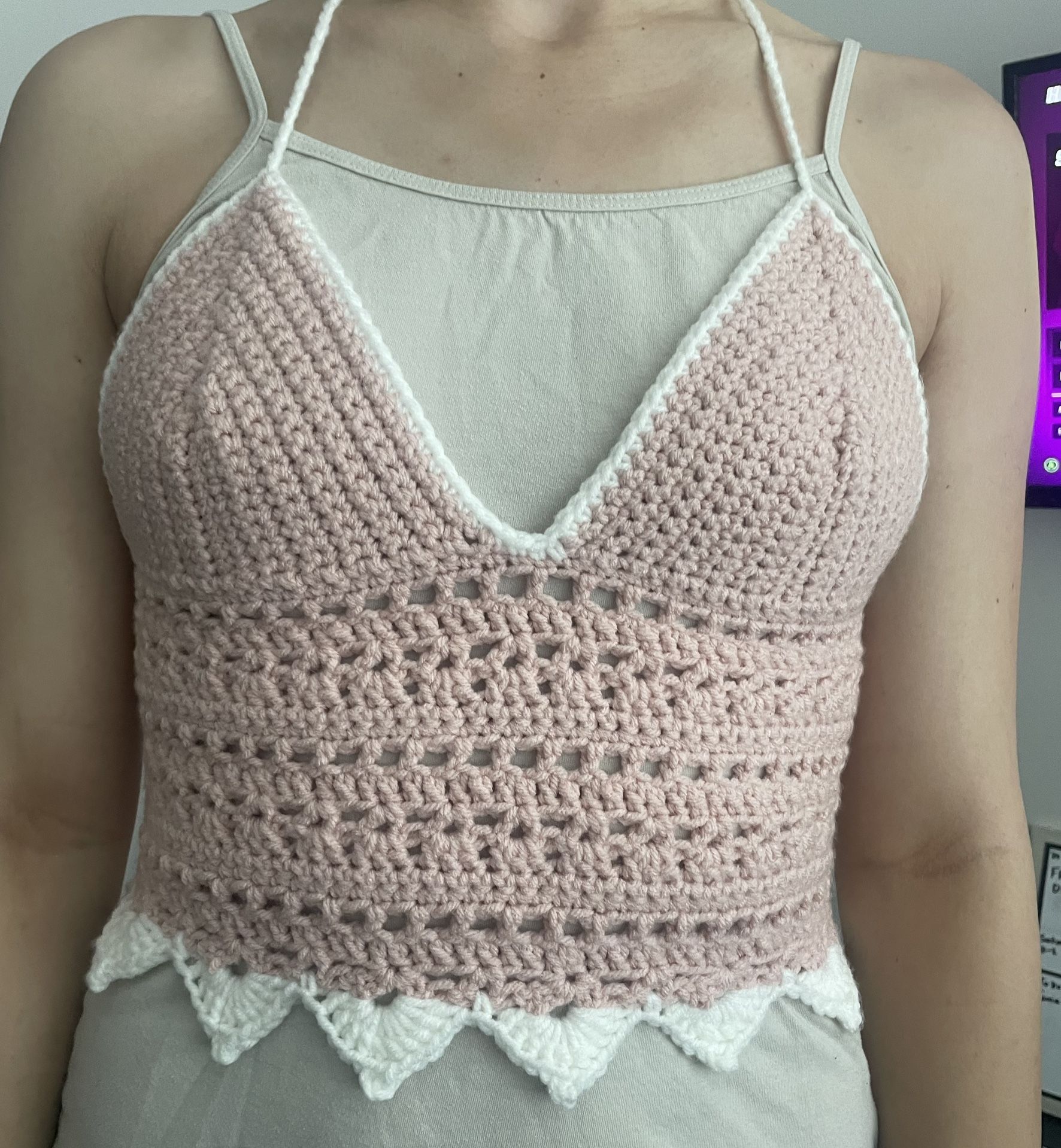 Crochet Crop Top - M/L