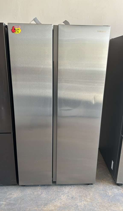 Samsung Side‑by‑Side Fridge – Stainless, No Dispenser