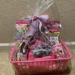 Barbie Birthday or Holiday Gift Basket with Dolls