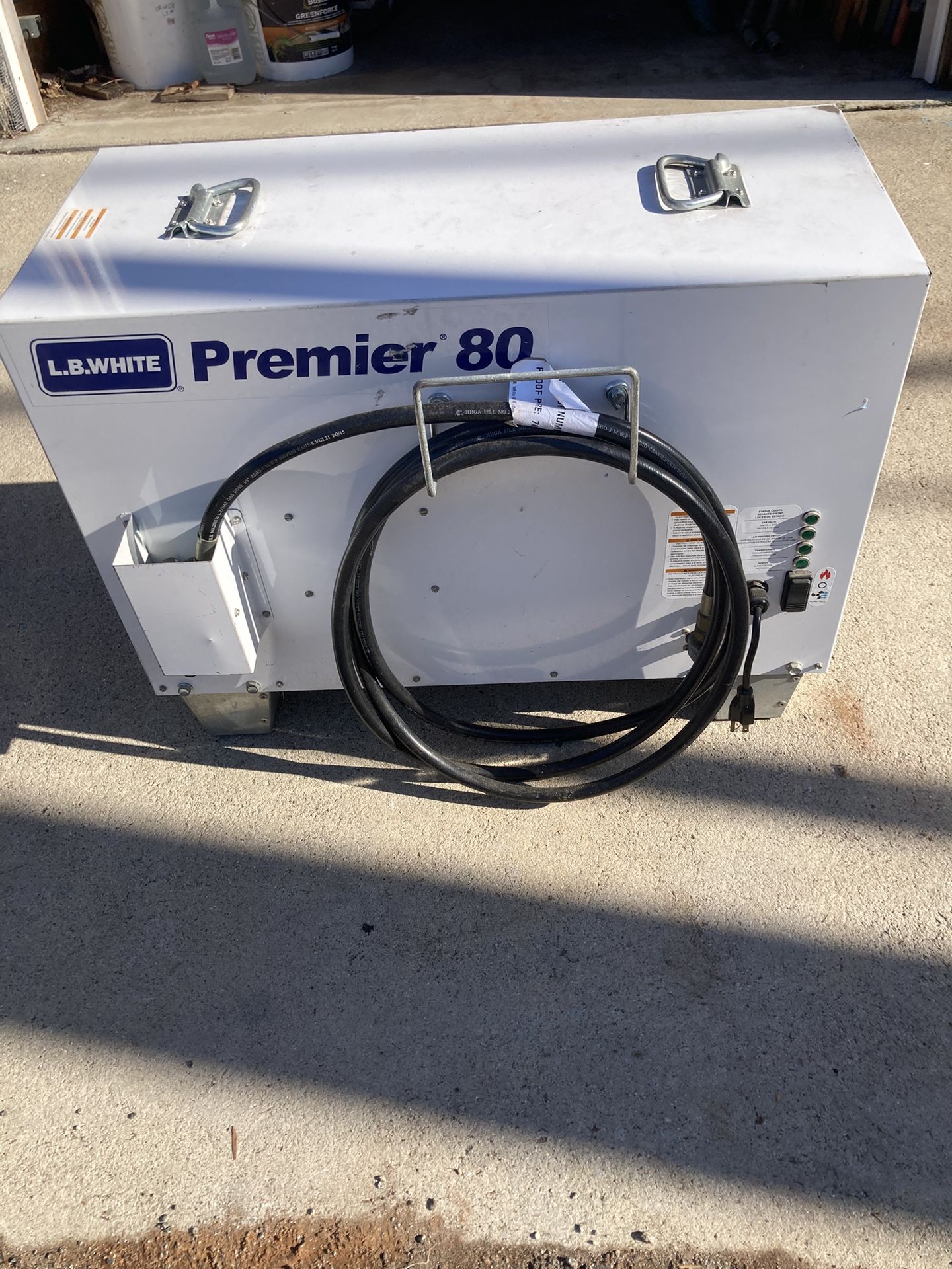 LB White Premier 80 Industrial Grade Space Heater