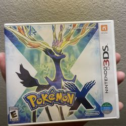 Factory Sealed Pokemon X 3DS