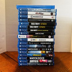 PS4 Games $10 Each 