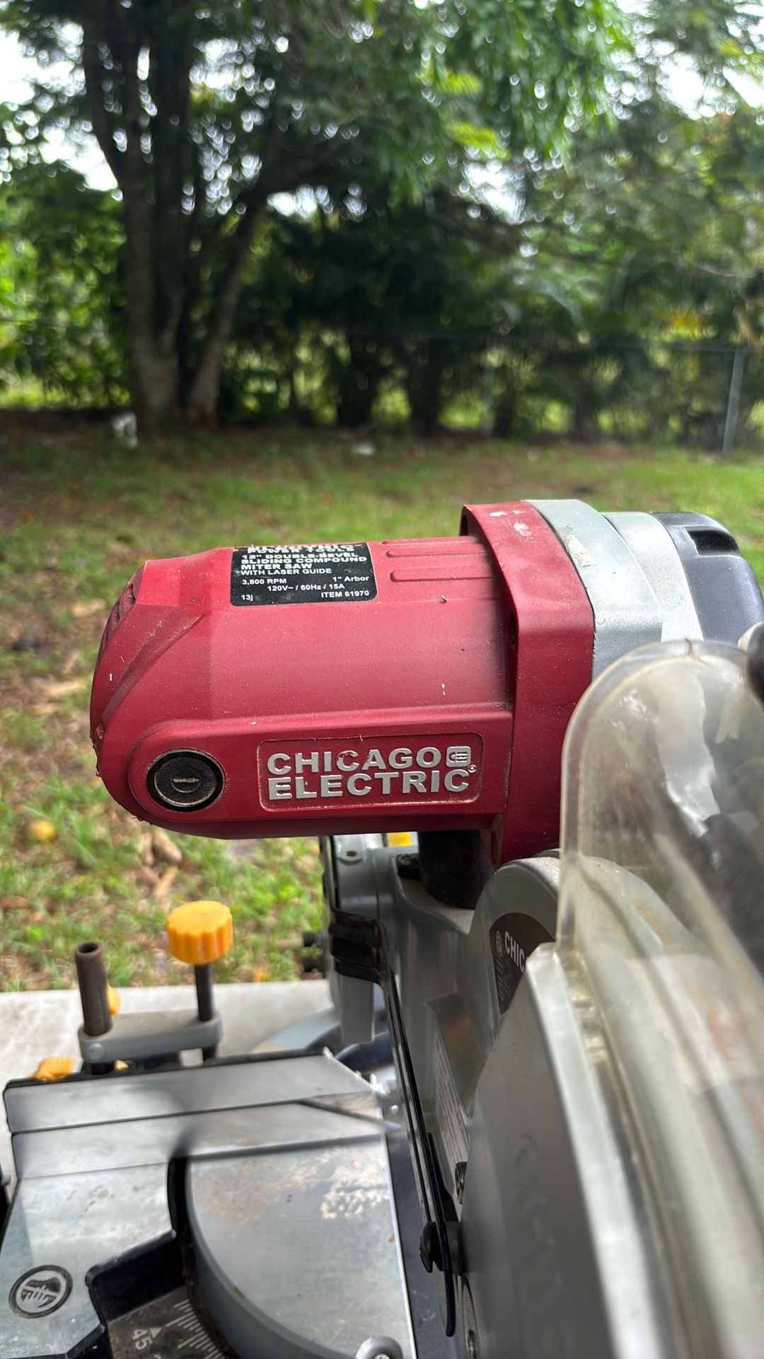 Chicago Electric Sliding Saw