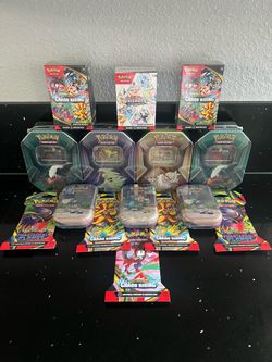 Pokemon cards Tcg booster packs bundles New