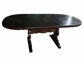 Ethan Allen Dining table and chairs vintage piece