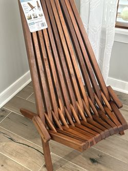 Melino Folding Wooden Chair 
