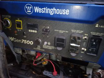 Westinghouse WGen7500 Portable Generator
