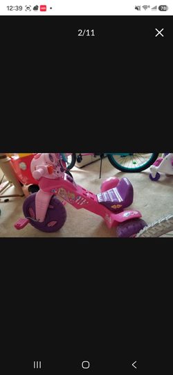 Tricycle and the rocking horse 🐎