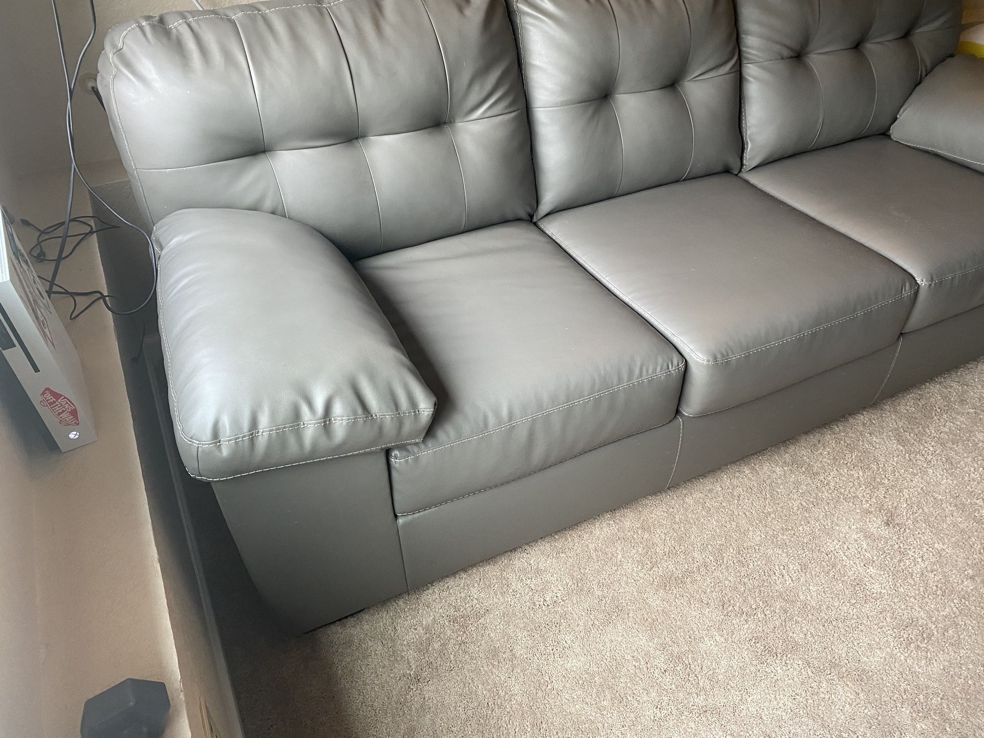 Donlen Grey Sleeping Sofa