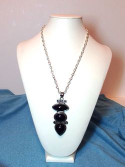 Amethyst Silver Necklace