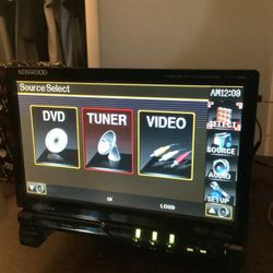 Kenwood Kvt696 Flip Out Screen  , Kenwood Amp KAC644 , Pioneer 6x9s 