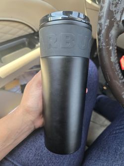 Black starbucks 16 oz cup
