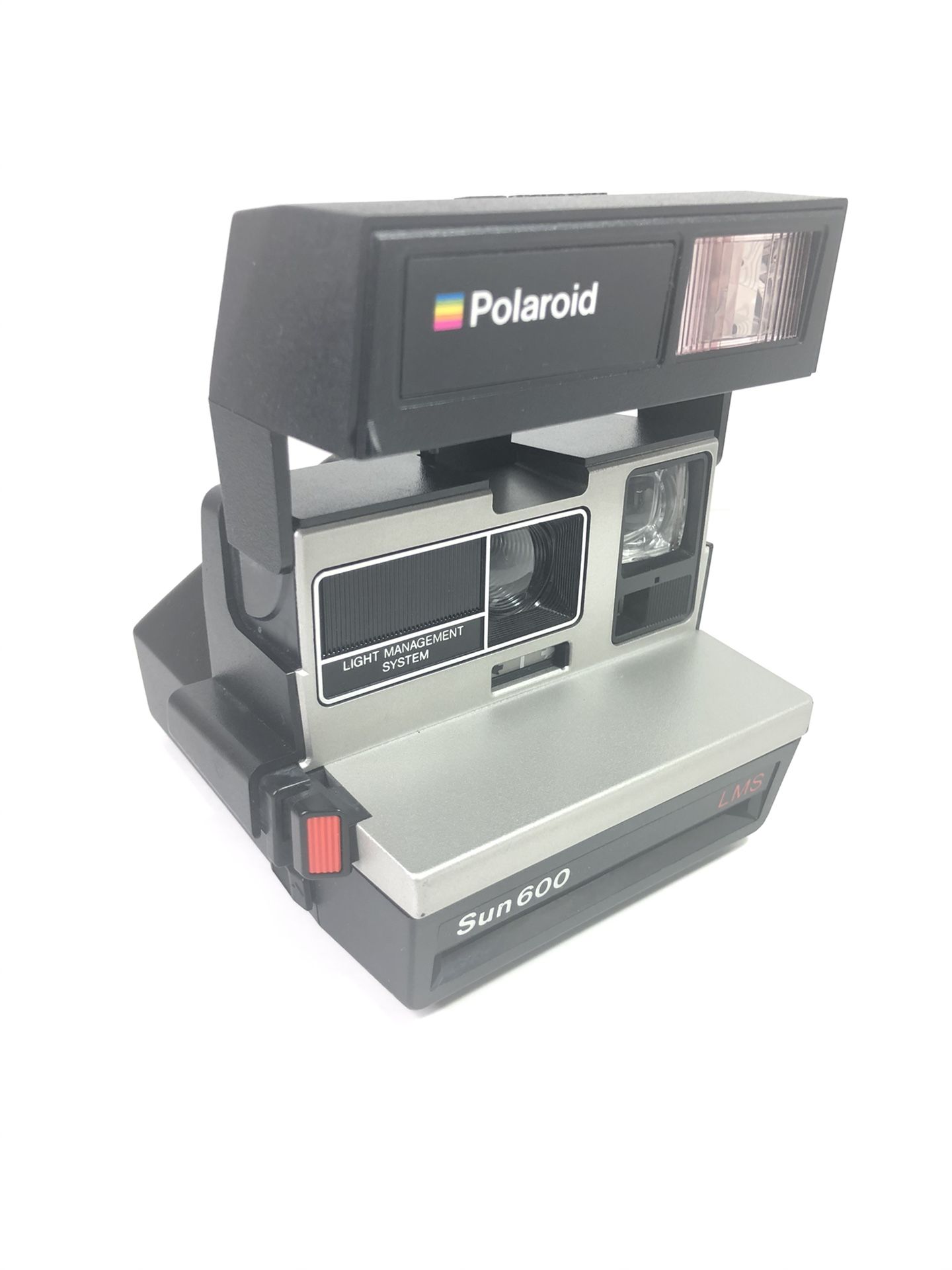 Vintage Polaroid Sun 600 LMS Instant Film Flash Camera Untested READ DESCRIPTION