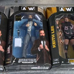 Aew Wwe Action Figures