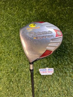 TaylorMade Burner Draw Driver 10.5 Loft Reax Senior Flex LH