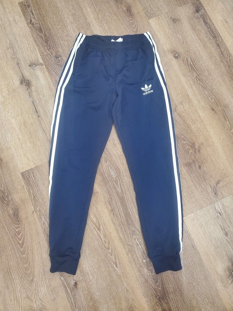 Adidas joggers casual pants boys sz 10-12
