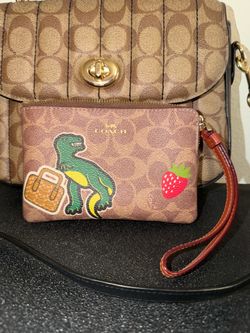 Coach purse and wallet