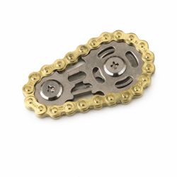Metal Gear Chain Fidget Spinner EDC Mechanical Hand Toy